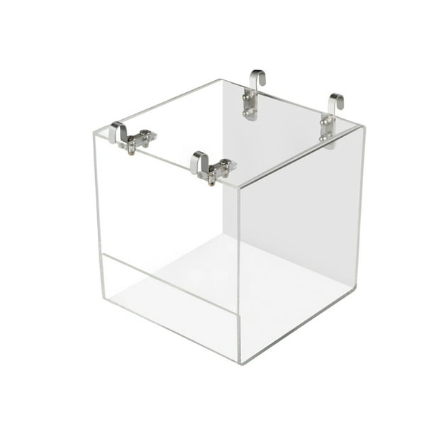 Jaula Para Bañera De Pájaros, Casa De Baño Transparente, Fácil De Instalar, Caja De Ducha Para Pájaros Con Ganchos Colgantes Para El Hogar, Mascotas, Pájaros, Loros Speravity EL011162-00