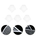 thumbnail image 3 of MesaSe 5pcs Rain Proof Hat Waterproof Bonnet Clear Rain Bonnet Hair Style Protector, 3 of 8