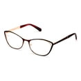 thumbnail image 2 of Premium Women Cateye Optical Frame Reading Glasses - Fashion Metal Readers- Eyeglasses, 2 of 4