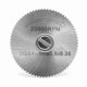 thumbnail image 5 of 44mm HSS cortando un molinillo de disco de corte de corte cuchillas de sierra circular herramienta giratoria con vara, 5 of 6