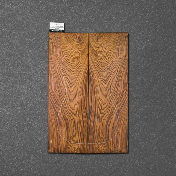 Mexican Cocobolo Electric Guitar Drop Top Stratocaster (ES) Set – MCES000072-1.1