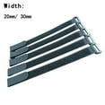 thumbnail image 2 of Durable Fishing Multil Purpose Self-adhesive Black Nylon Reusable Fastening Nylon Hook & Loop Bike Tie Strap Cable Ties 20X500MM, 2 of 8