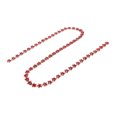 thumbnail image 3 of Dekaim Cadena con diamantes de imitación en forma de estrella de 10 mm, cadena con acabados decorativos brillantes para prendas de costura, manualidades, zapatos, sombreros, bolsos (grande, rojo), 3 of 5
