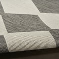 thumbnail image 6 of Nourison Positano Indoor/Outdoor Charcoal 7' x 10' Area Rug (7x10), 6 of 9
