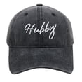 thumbnail image 2 of Personalized Embroidered Baseball Cap for Family, Uncle Auntie Mr Mrs Hubby Wifey Title Hat, Custom Dad Hat for Gifts, Family Reunion, and Daily Casual Wear Hubby, 2 of 2