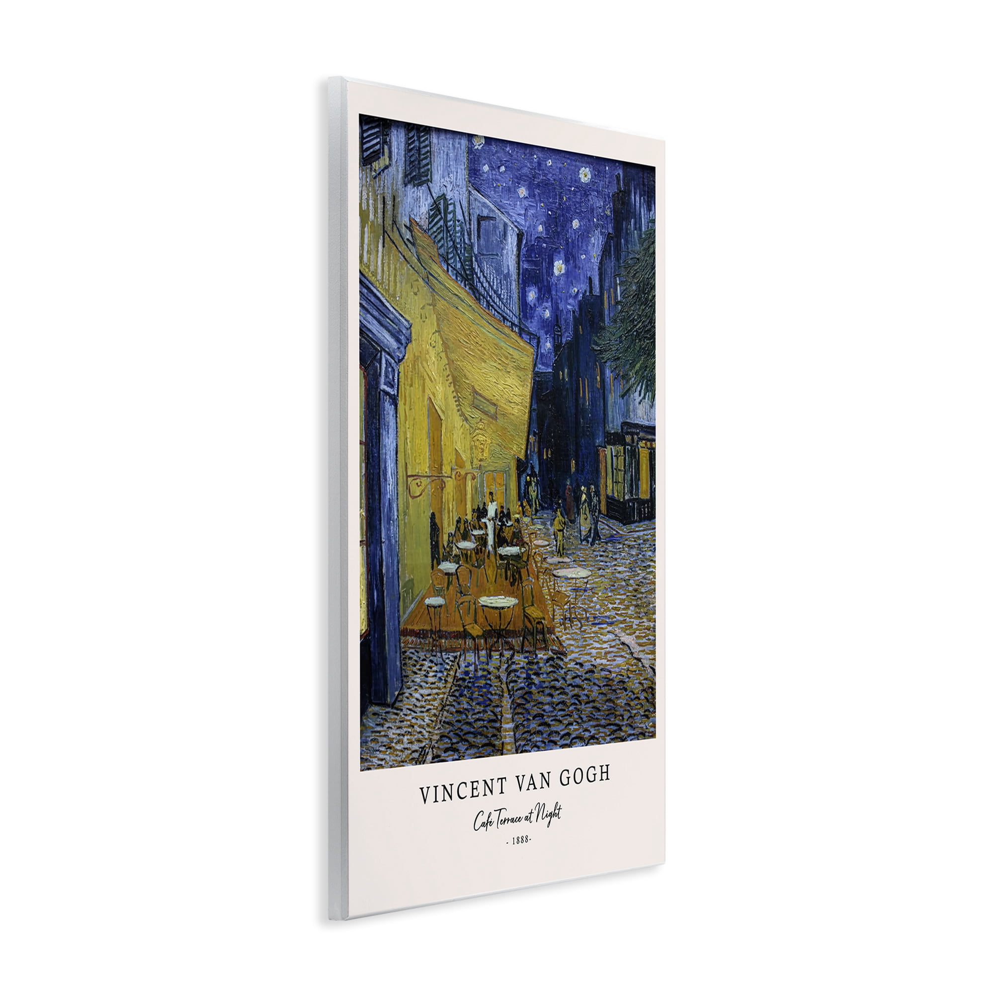 Stupell Industries Classic Cafe Terrace At Night Wall Plaque Art, design by Vintage Hustle