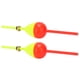 thumbnail image 1 of Bobbers De Pesca, Flotadores Antideslizantes De Palo Ovalado, Duraderos, Convenientes Con 2 Flotadores, 2 Cuentas Para Pescar Para Entusiastas De La Pesca, 1 of 7