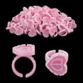 thumbnail image 1 of Anillos adhesivos Beauty Junko Heart Supplies para extensiones de pestañas, 100 unidades, 1 of 6