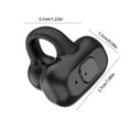 thumbnail image 3 of Earphones Qwtwty Introducing The New Wireless Ear Hook Bluetooth Earphone with Long Hours of Superb Battery Life Advanced Noise Cancellation And Perfect for Active Lifestyles, 3 of 9