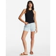 thumbnail image 4 of Billabong Women's Tomboy Stretch Ribbed Tank Top Tee T-Shirt (Small, Black), 4 of 5