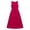 Hot Pink, variant on HBBIKVI High-Waist Maxi Dress for Women Summer Sleeveless Fit and Flare Dress with Soft Fabric and Relaxed Fit for Versatile Vacation Daily Style