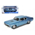 thumbnail image 2 of 1970 Chevrolet Nova SS Coupe Blue Metallic 1/18 Diecast Model Car by Maisto, 2 of 2