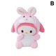 thumbnail image 2 of Llavero con colgante de peluche de conejo bebé transformado de Sanrio, muñeco bonito, pequeño regalo, muñeco de peluche, 2 of 2