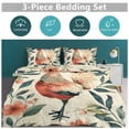 thumbnail image 5 of 3 Pcs Soft Bedding Set, Includes 1 Duvet Cover with Zipper And 2 Pillow,Shams Oil Rooster King(102"×90"), 5 of 8