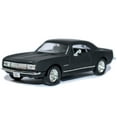 thumbnail image 2 of 1967 Chevrolet Camaro Z28 Matt Black 1/43 Diecast Model Car by Road Signature, 2 of 3