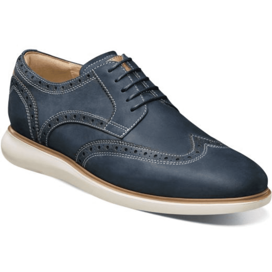 Fuel Wingtip Oxford Indigo 14238 