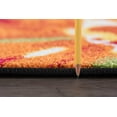 thumbnail image 4 of Symphony Contemporary 5' x 7' Multi-Color Polypropylene Indoor Area Rug, 4 of 9
