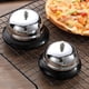thumbnail image 1 of Campana de servicio de mesa de acero inoxidable Campana de servicio de mesa para cocina, cafetería, restaurante Campana de servicio de mesa resistente al desgaste 1 grande, 1 pequeña, 1 of 5