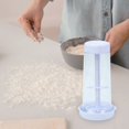 thumbnail image 3 of rygai Cooking Tools，Rotary Flour Sifter，Large Capacity Clear Flour Mixing Cup Handheld Tapioca Baking Powder Dispenser Sieve Container Kitchen, 3 of 8