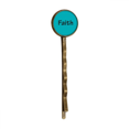 thumbnail image 1 of Faith Word Inspirational Quote Sayings Retro Metal Hair Bobby Pin Headwear, 1 of 3