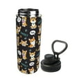 thumbnail image 2 of Naloa Cute Dogs Corgi 18oz Sports Insulated Kettle, Stainless Steel Insulated Cup for Women Men for Fitness, Gym & Outdoor, 2 of 7