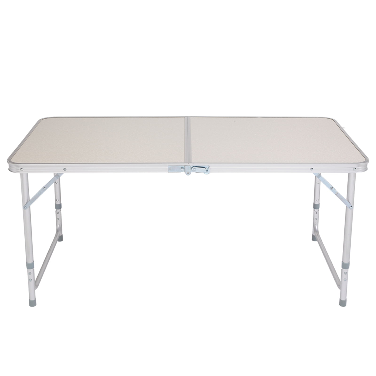 Private Jungle Home Use Aluminum Alloy Folding Table White 120 x 60 x 70cm Private Jungle Home Use Aluminum Alloy Folding Table White 120 x 60 x 70cm