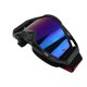 thumbnail image 2 of Goggle Negro Con Visor Rainbow Azul Modelo Off Road Roda, 2 of 3