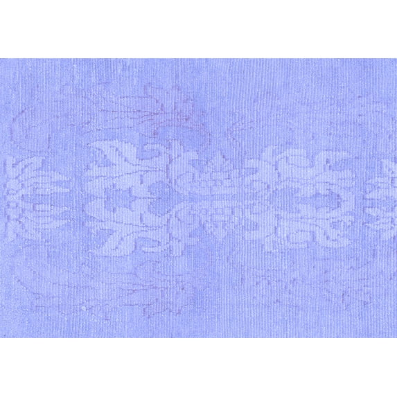 Ahgly Company Indoor Rectangle Abstract Blue Modern Area Rugs, 5' x 8'