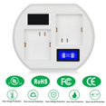 thumbnail image 3 of Ccdes Battery Charger,USB Battery Charger,SEIVI Video Camera USB Battery Quick Charger for Arlo Pro 2/Pro/walk Light Battery Dual Charge LCD Smart Base Charger, 3 of 7