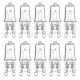 thumbnail image 1 of Bombilla halógena G9 T4 25w 250lm 230v Regulable, 2700k Blanco Cálido, Para Candelabros, Lámparas De Gabinete, Lámparas De Paisaje, Apliques, (paquete De 10) kaili Sencillez, 1 of 3