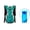 Mint Green, variant on Reflective Hydration Pack, Lightweight Running Backpack With 2L Water Bladder, Breathable Portable Cycling Hiking Offroad Daypack Safety Reflective Strip Outdoor Sports Bag for Men Women