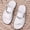 White, variant on Couple's Crisscross Strap Slide Sandals Summer Soft Sole Non-Slip Outdoor Casual Beach Slippers