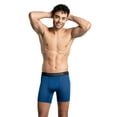 thumbnail image 4 of Fruit of the Loom Men's Breathable Micro-Mesh Boxer Briefs, 3-Pack, 4 of 11