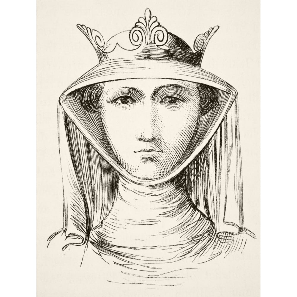 Isabella Of France Circa 1295 To 1358 Known As The She-Wolf Of