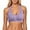 Purple, variant on Front Closure Wireless Sports Bra for Women High Support Maximum Comfort Running Fitness Workout