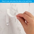 thumbnail image 5 of Uxcell Picture Hanging Strips, 72 Pairs Wall Hanging Strips Removable Hook & Loop Mounting Tape, White, 5 of 6