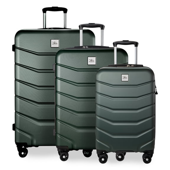 Skyway Luggage Silverton 3-Piece Set 8-Wheel Expandable Spinner with TSA Lock, (20" Carry-on, 24" Medium Check-In & 28" Large Check-In)