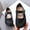 Black, variant on Children Shoes Hollow And Breathable Small Leather Shoes Fashionable Princess Small Single Shoes Girls Athletic Shoes Size Beige 12-18 Months