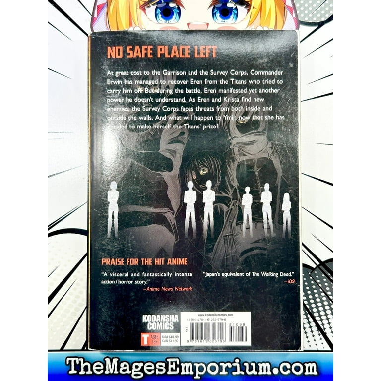 Attack on Titan Attack on Titan 13, (Paperback) - Walmart.com