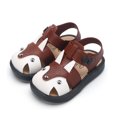 thumbnail image 1 of Kids Fashion Solid Color Breathable Sandals, Lightweight Non-Slip Sandals for Indoor Outdoor Beach, Spring and Summer, 1 of 5