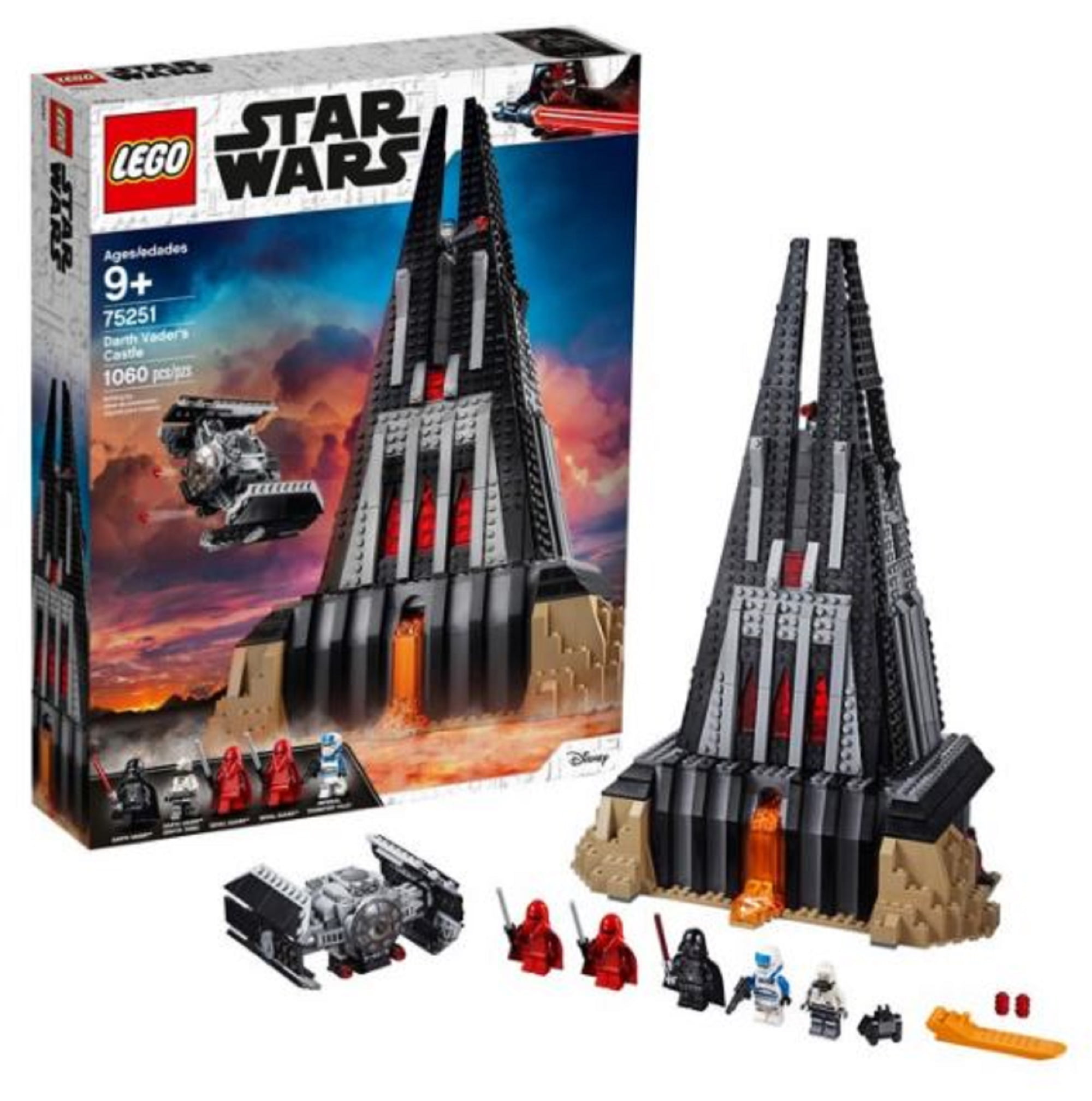 Lego Star Wars Darth Vaders Castle For Ages 9 Plus 1060 Pieces Model