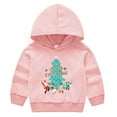 thumbnail image 2 of IROINNID Kids Hooded Pullover Boys And Girls Warm Sweater Christmas Long Sleeve Jacket Cold Protection Comfy Sweatshirt, 2 of 2