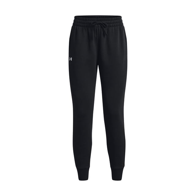 Forro polar Joggers Under Armour Rival para mujer, color blanco y negro, talla M