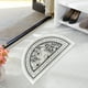 thumbnail image 3 of Alfombra antideslizante para piso Resistente a la transpirabilidad Felpudo Interior Suave y ecológico Alfombra de Lavable a Agarre Semicírculo de flores, 3 of 9