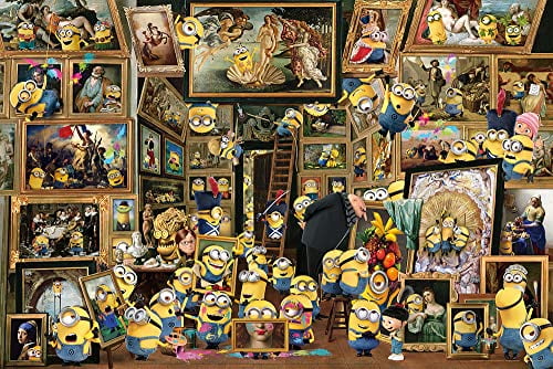 1000 Piece Jigsaw Puzzle Minions Museum of Minions Art (50x75cm