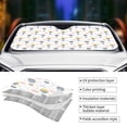 thumbnail image 4 of Kdxio Hot Air Balloon Print Front Windshield Sun Shade,Folding Auto Sunshade for Car Truck SUV-, 4 of 7