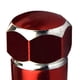 thumbnail image 4 of X4 ALUMINIO ROJO ANODIZADO OE REEMPZO HEXAGON NEUMÁTICO VÁSTAGO DE Baoblaze Tapas de válvula hexagonales, 4 of 8
