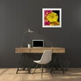 thumbnail image 3 of Burkhart, Monika 26x26 White Modern Wood Framed Museum Art Print Titled - Spring Potpourri II, 3 of 4