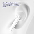 thumbnail image 4 of Earphones for Kids, Hwkond Bluetooth 5.2 Earphones Digital Display Charging Box Wireless Headphone Stereo Sports Earbuds Headsets With Microphone, White, Up to 60% Off, 4 of 7
