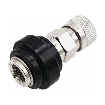 Pcp Coil Remote Hose Stainless Steel Slide Check with Quick Disconnect